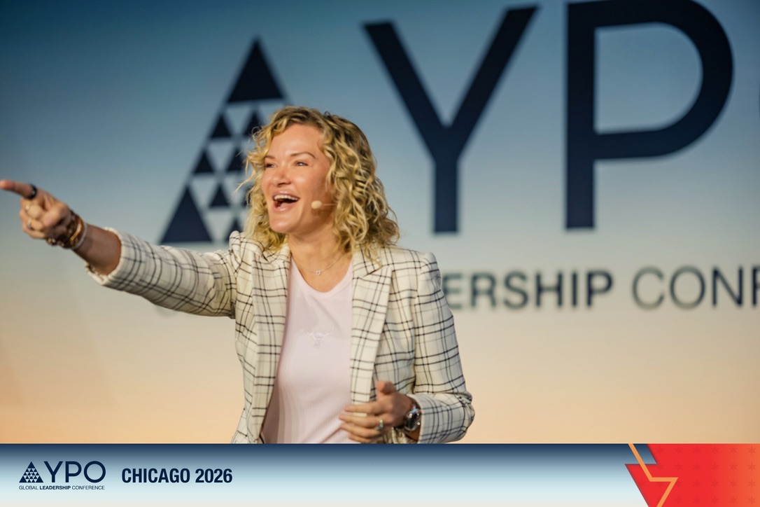 Amber Allen speaking at YPO Chicago